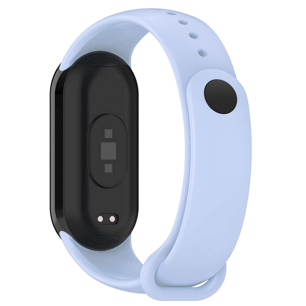 Siliconen bandje - Lichtblauw - Xiaomi Smart Band 8 / 9 / 10