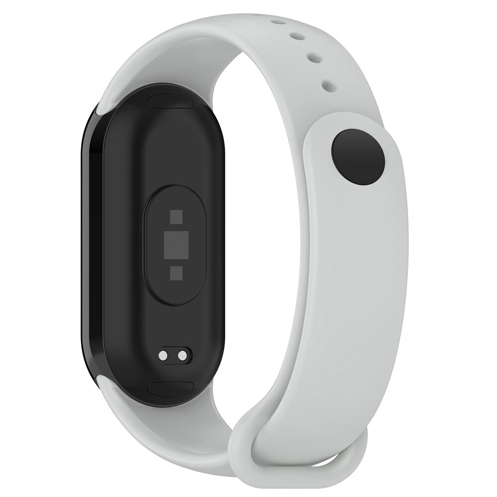 Siliconen bandje - Grijs - Xiaomi Smart Band 8 / 9 / 10