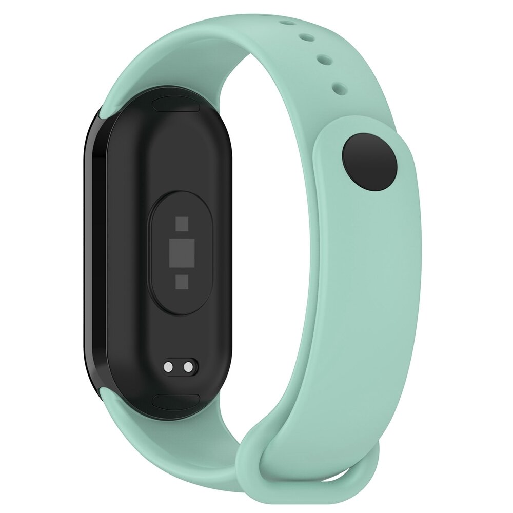 Siliconen bandje - Mintgroen - Xiaomi Smart Band 8 / 9 / 10