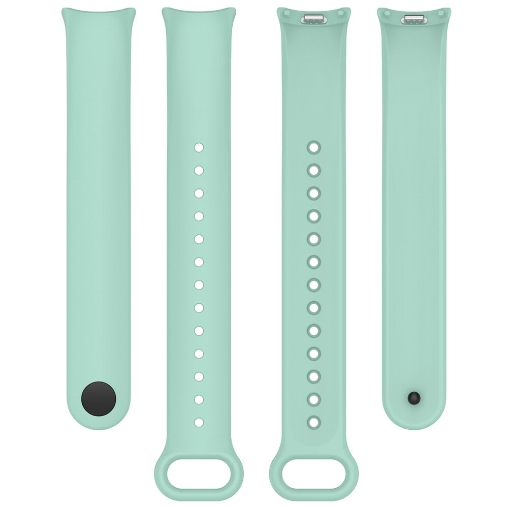 Siliconen bandje - Mintgroen - Xiaomi Smart Band 8 / 9 / 10