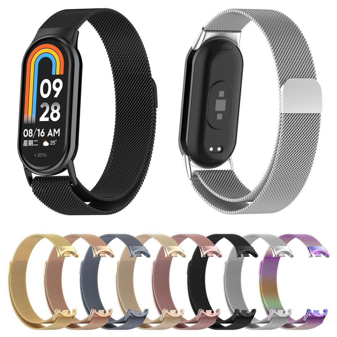 Milanese band - Multicolor - Xiaomi Smart Band 8 / 9 / 10