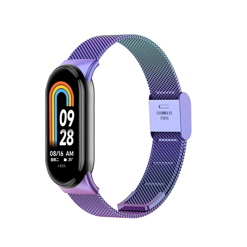 Milanese bandje - Multicolor - Xiaomi Smart Band 8 / 9 / 10