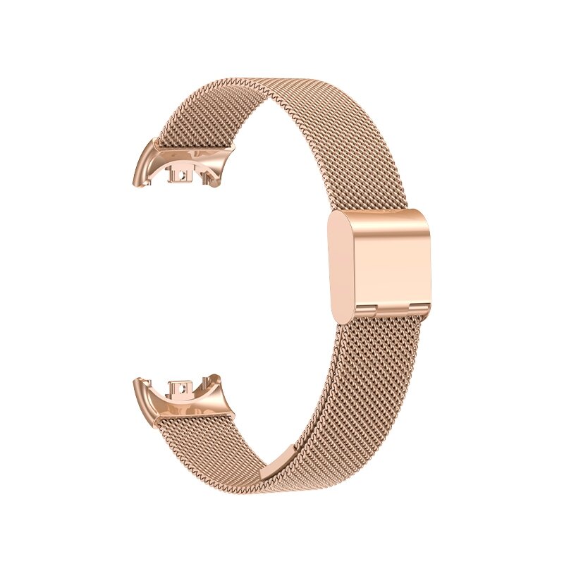 Milanese bandje - Champagne goud - Xiaomi Smart Band 8 / 9 / 10