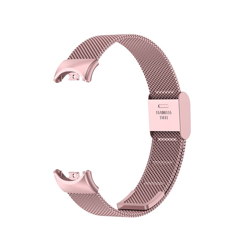 Milanese bandje - Ros&eacute; goud - Xiaomi Smart Band 8 / 9 / 10
