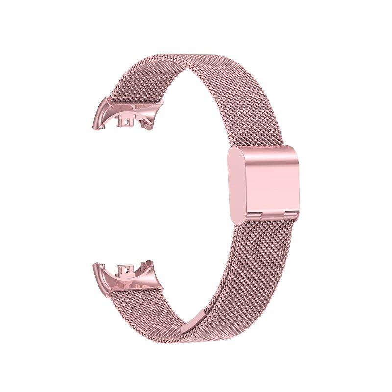 Milanese bandje - Ros&eacute; goud - Xiaomi Smart Band 8 / 9 / 10