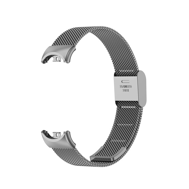Milanese bandje - Space grey - Xiaomi Smart Band 8 / 9 / 10