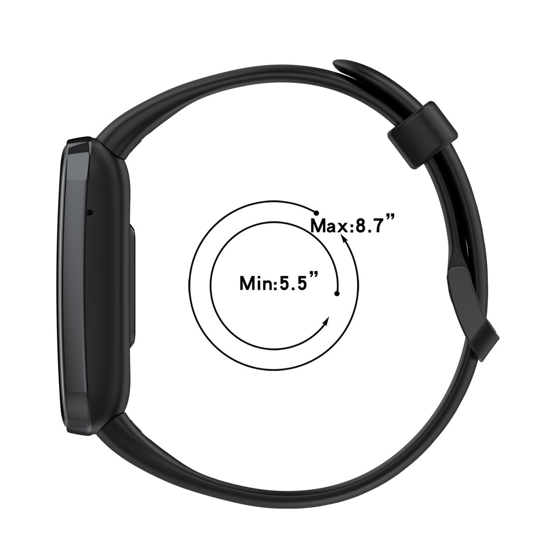 Siliconen sportbandje - Bruin - Xiaomi Smart band 7 Pro