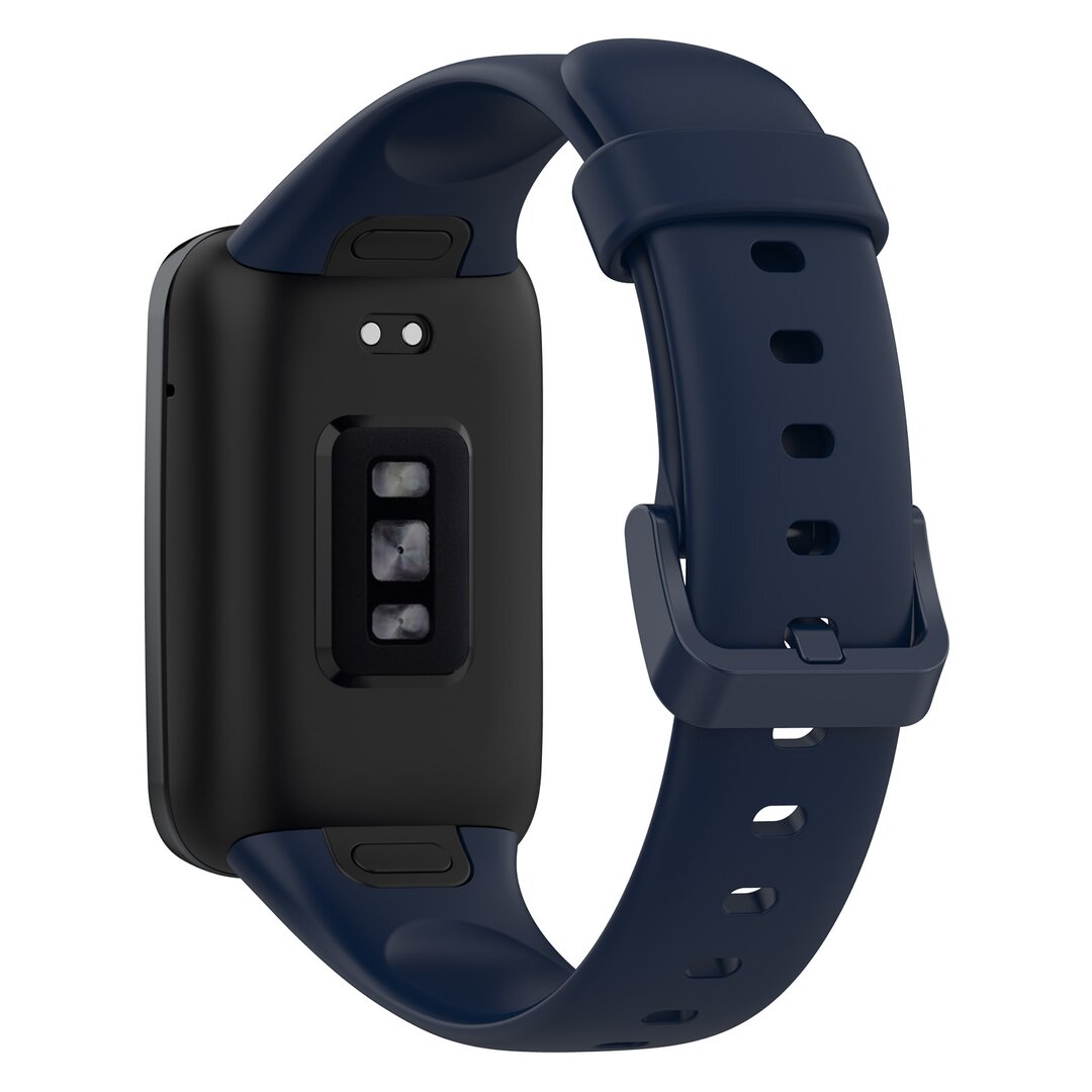 Siliconen sportbandje - Donkerblauw - Xiaomi Smart band 7 Pro