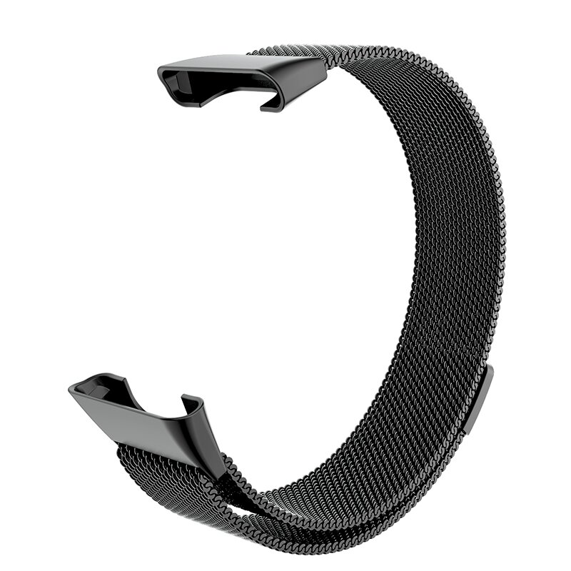 Milanese bandje - Zwart - Xiaomi Smart Band 7 Pro