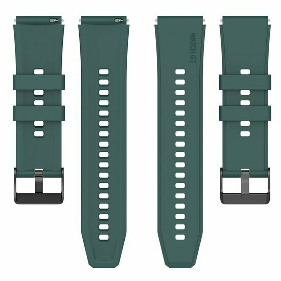 Siliconen gesp bandje - Groen - Samsung Galaxy Watch 6 - 40mm &amp; 44mm