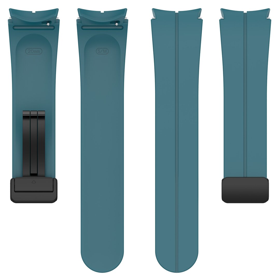 D-buckle sportbandje - Blauwgroen - Samsung Galaxy Watch 6 - 40mm &amp; 44mm