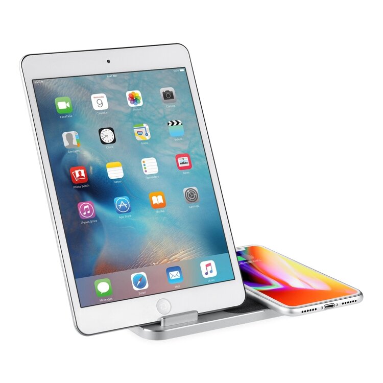 3 in 1 oplader geschikt voor Apple Pencil &amp; AirPods &amp; iPhone - Zilver