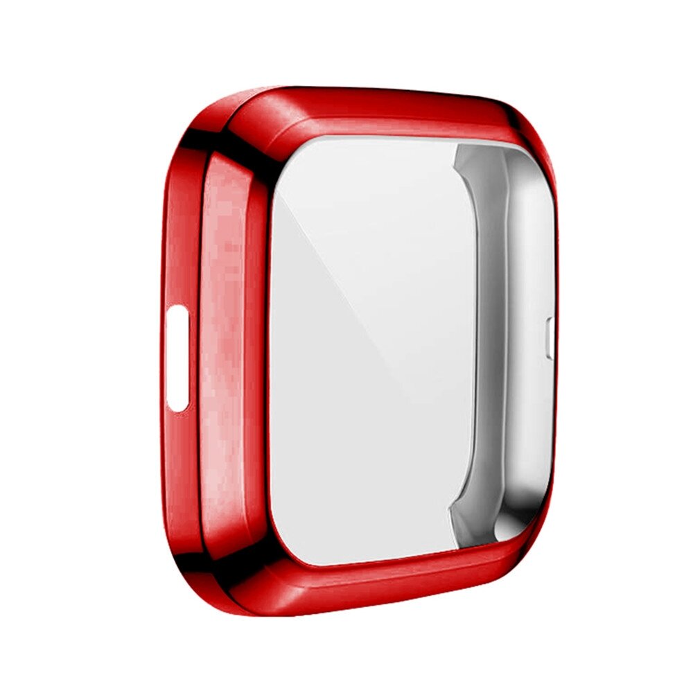 Fitbit Versa 2 Soft TPU case (volledig beschermd) - Rood