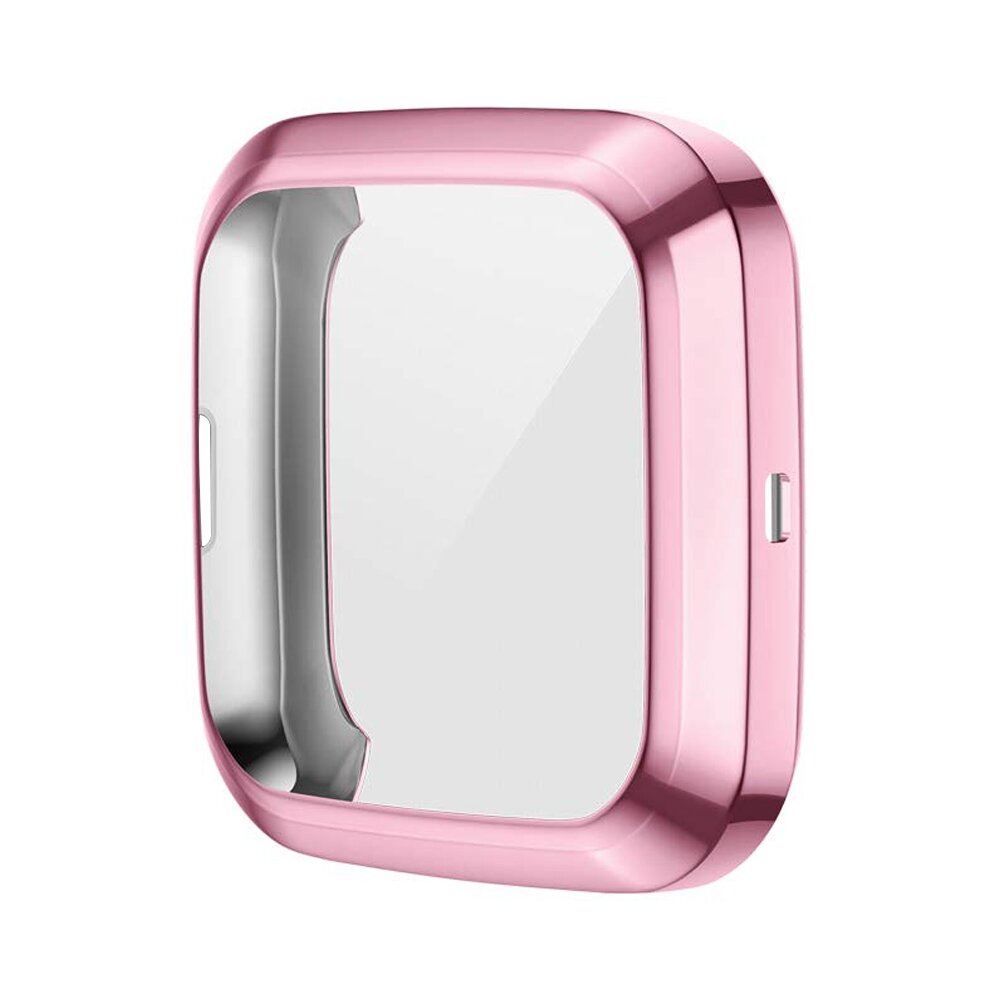 Fitbit Versa 2 Soft TPU case (volledig beschermd) - Roze