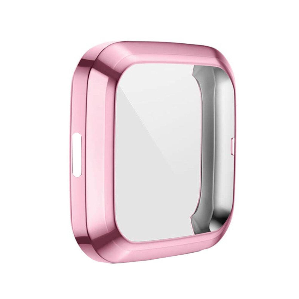 Fitbit Versa 2 Soft TPU case (volledig beschermd) - Roze