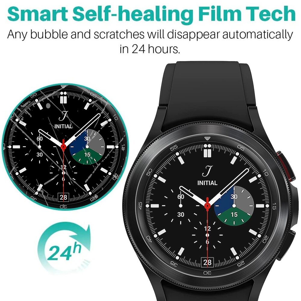 Screen protector Film - Full cover - Geschikt voor de Samsung Galaxy Watch 4 Classic - 42mm