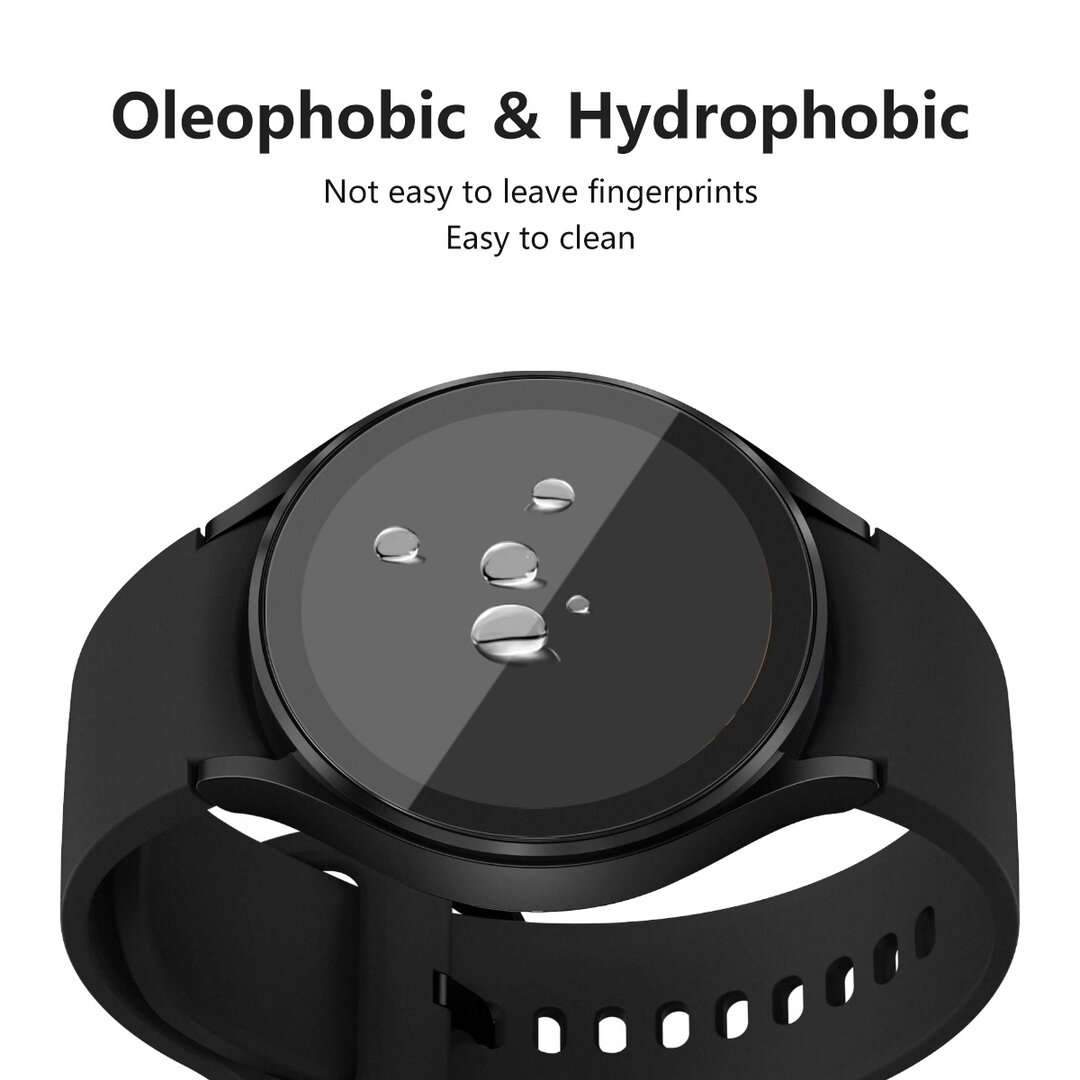 Screen protector Film - Full cover - Geschikt voor de Samsung Galaxy Watch 4 - 44mm