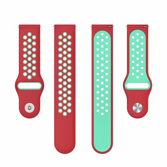 Garmin Venu 2 &amp; 3 - Sport Edition - Rood + mintgroen
