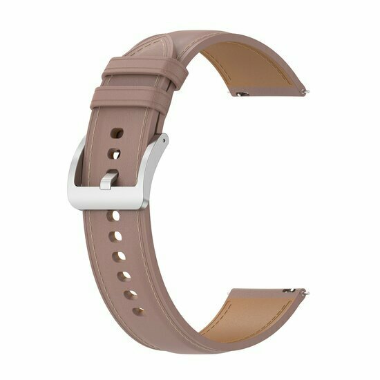 Garmin Venu 2 &amp; 3 - Luxe leren bandje - Oudroze - leather