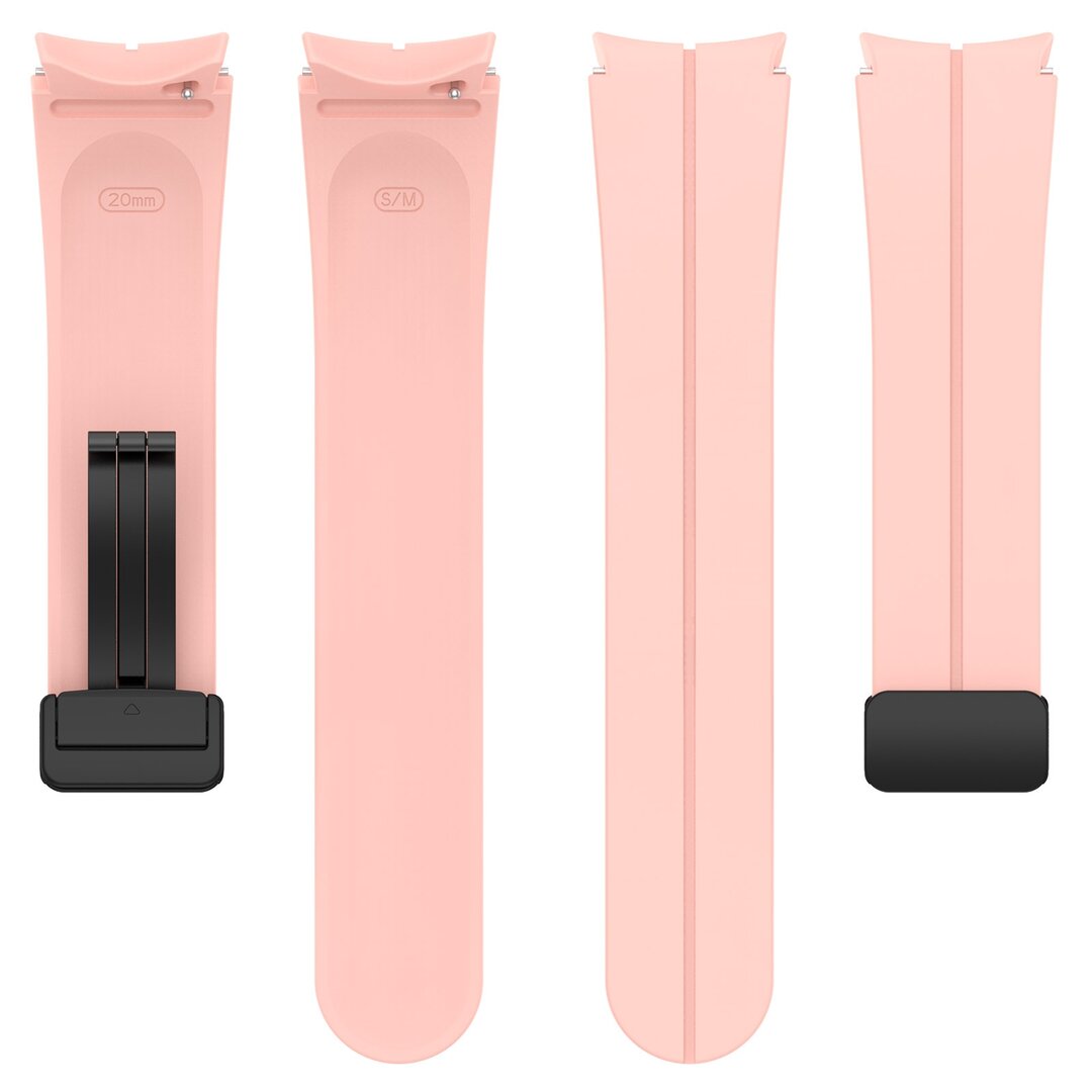 D-buckle sportbandje - Lichtroze - Samsung Galaxy Watch 6 Classic - 47mm &amp; 43mm