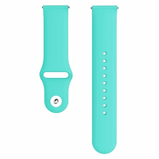 Garmin Venu 2 &amp; 3 - Rubberen sportband - Aqua blauw
