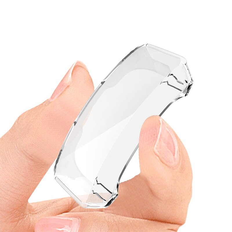 Fitbit Inspire 1 / HR / Ace 2 TPU case (volledig beschermd) - Transparant