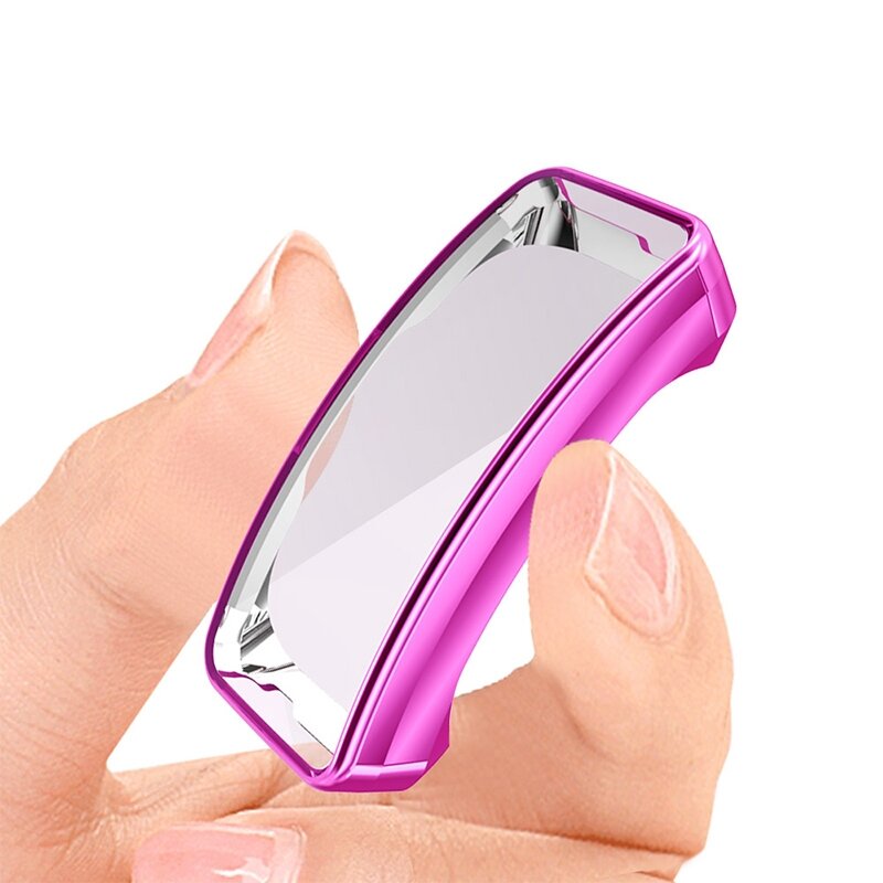 Fitbit Inspire 1 / HR / Ace 2 TPU case (volledig beschermd) - Roze