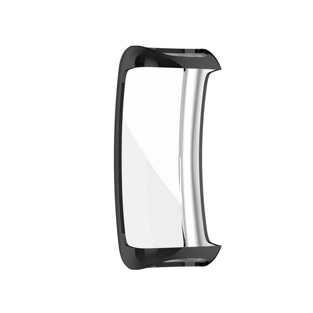 Fitbit Inspire 2 TPU case (volledig beschermd) - Zwart