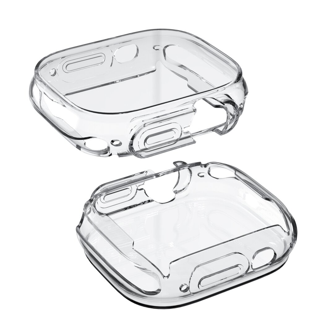 Apple Watch Ultra TPU case - Volledig beschermd - Transparant - Geschikt voor Apple Watch 49mm (Ultra)