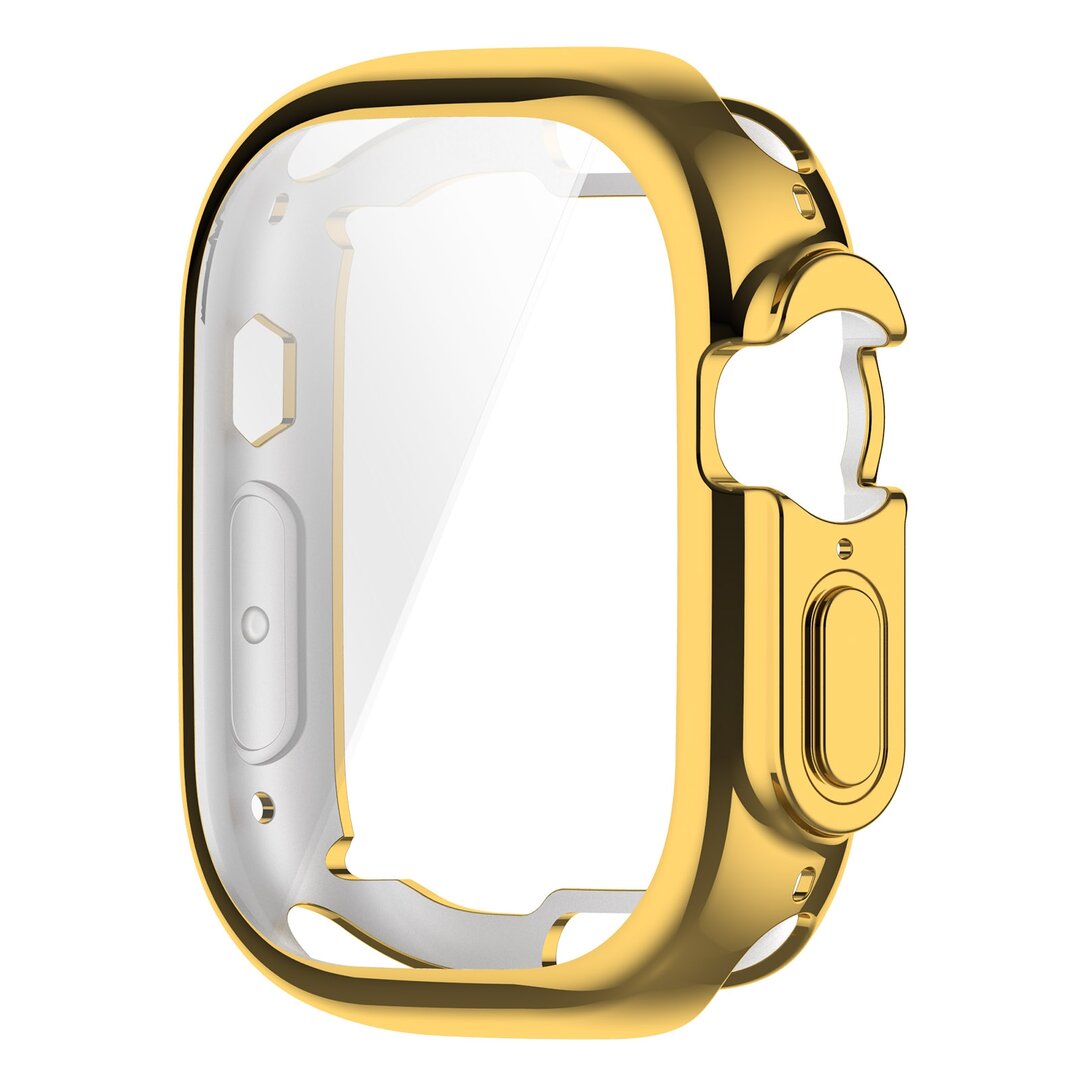 Apple Watch Ultra TPU case - Volledig beschermd - Goud - Geschikt voor Apple Watch 49mm (Ultra)