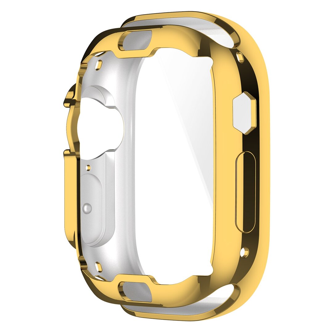 Apple Watch Ultra TPU case - Volledig beschermd - Goud - Geschikt voor Apple Watch 49mm (Ultra)