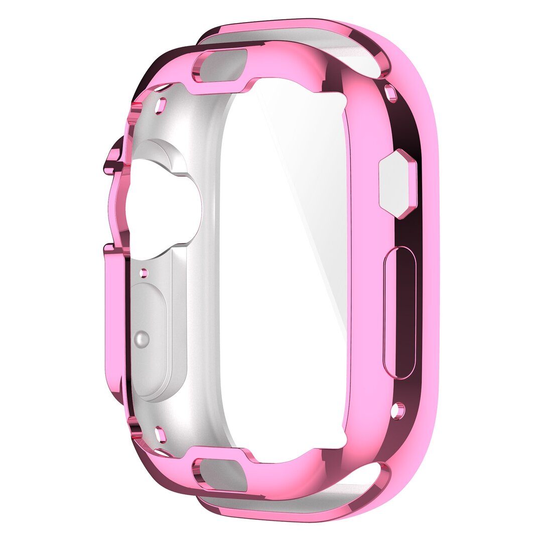Apple Watch Ultra TPU case - Volledig beschermd - Roze - Geschikt voor Apple Watch 49mm