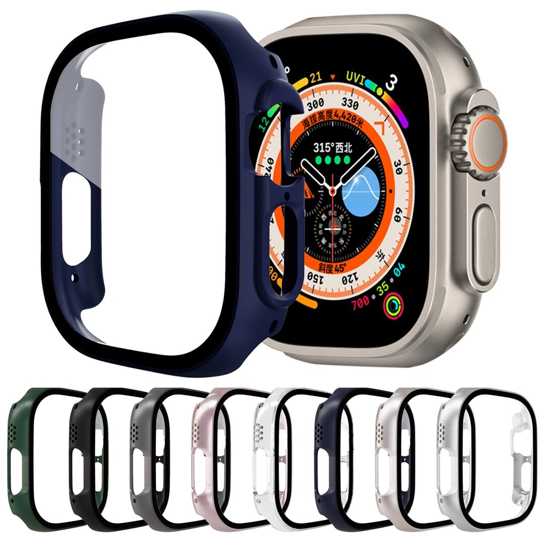 Apple Watch Ultra case - Zilver - Geschikt voor Apple Watch 49mm