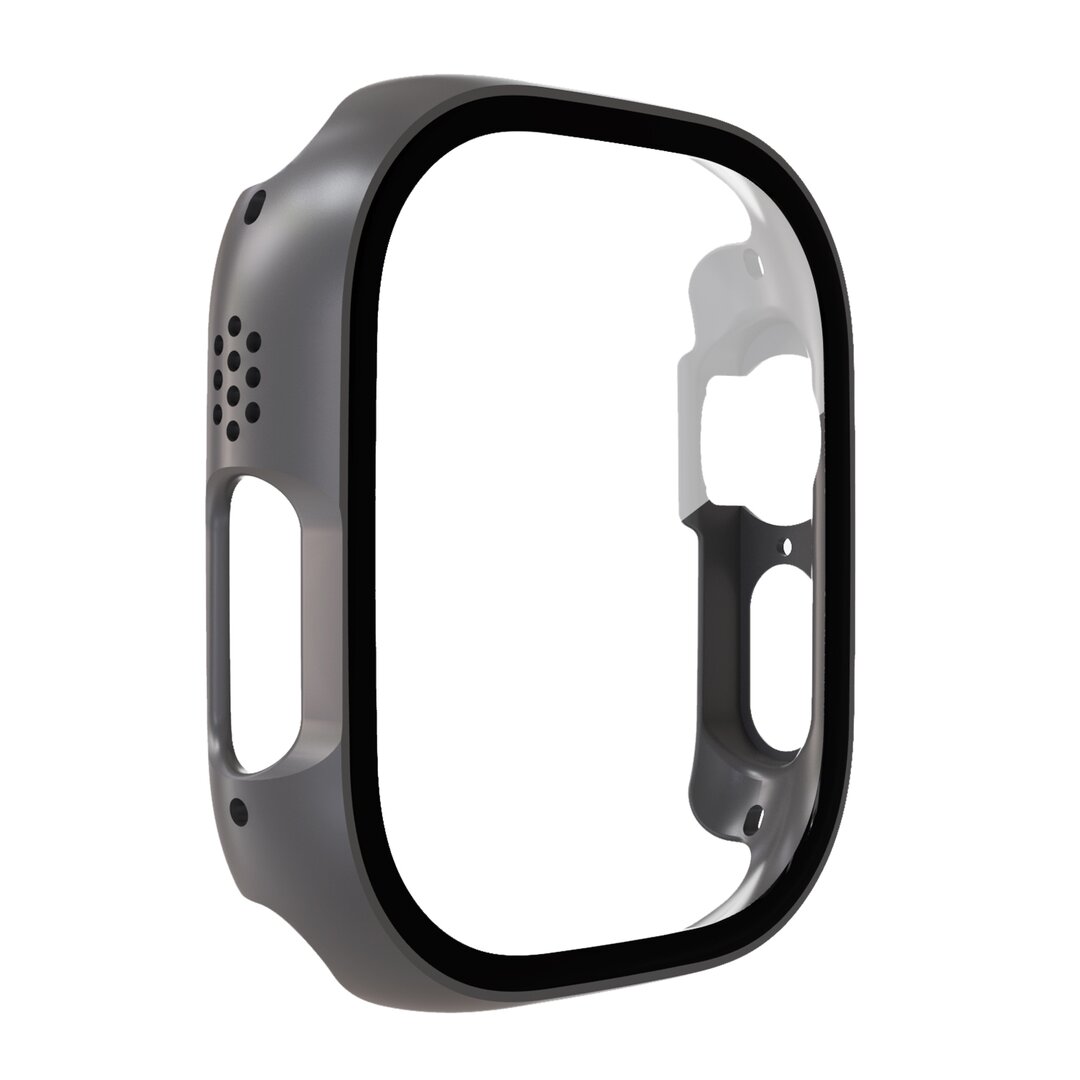 Apple Watch Ultra case - Donkergrijs - Geschikt voor Apple Watch 49mm