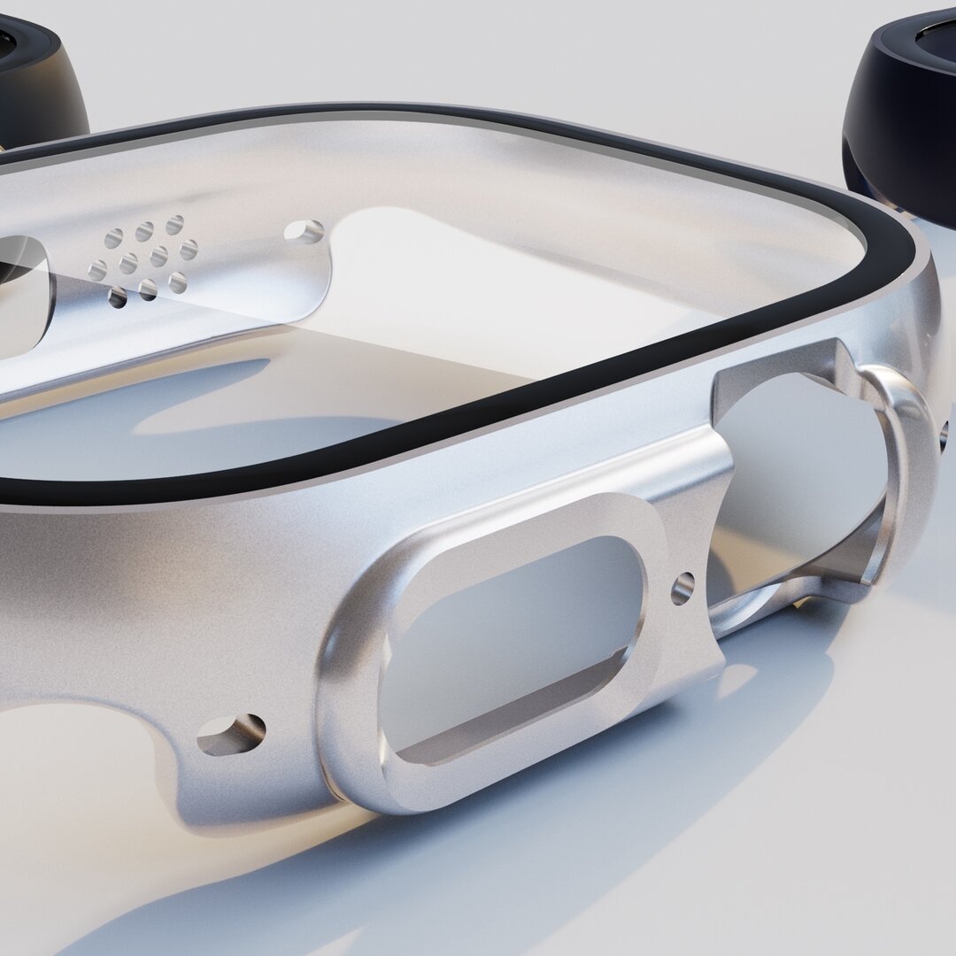 Apple Watch Ultra case - Donkergroen - Geschikt voor Apple Watch 49mm