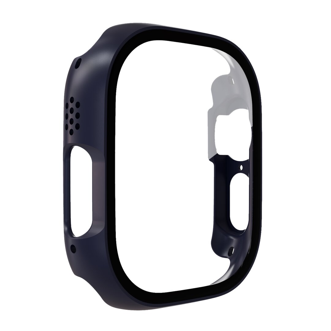 Apple Watch Ultra case - Donkerblauw - Geschikt voor Apple Watch 49mm