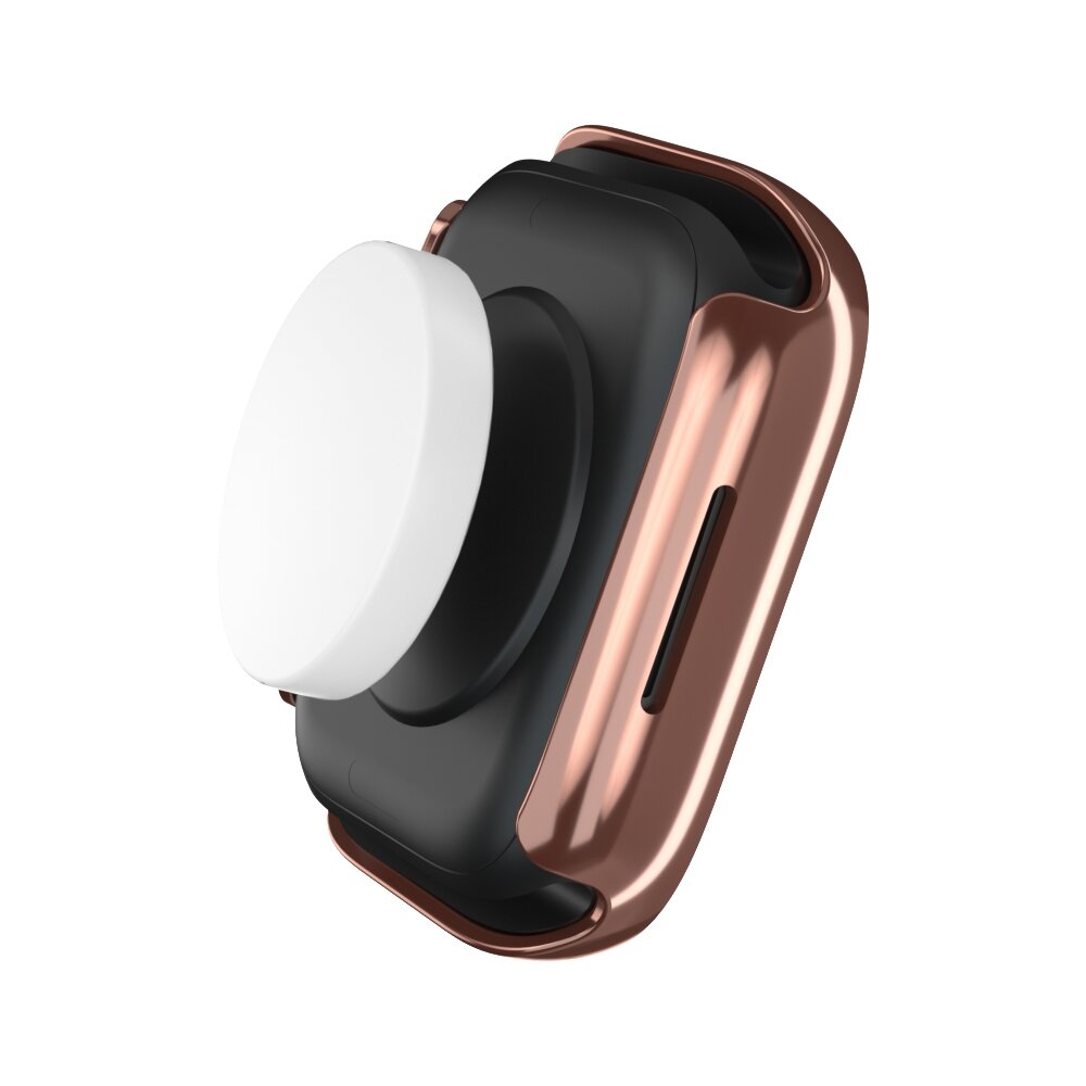 Hard case 41mm (open front) - Ros&eacute; goud (glans) - Geschikt voor Apple Watch 41mm