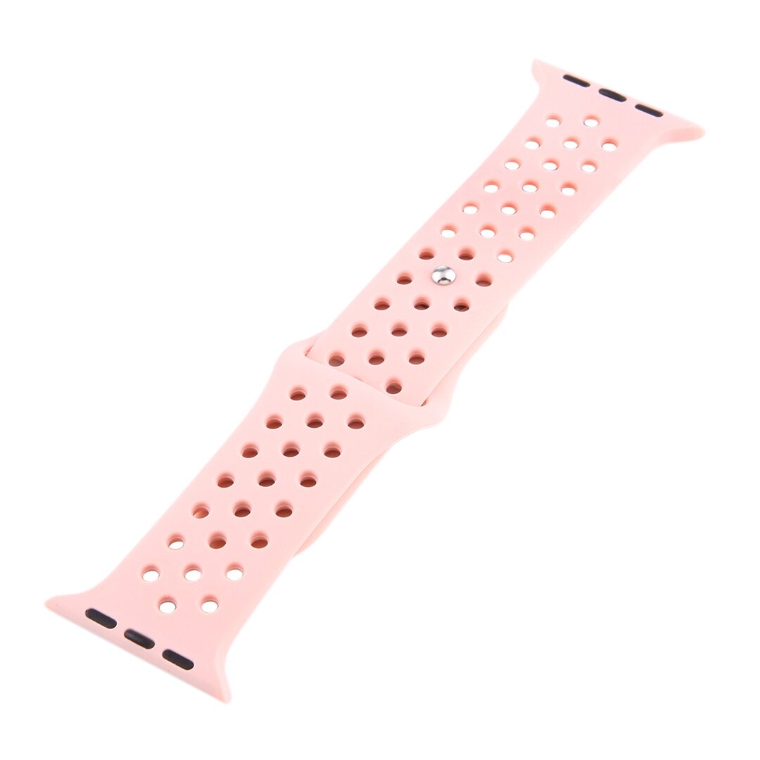 Holow Edition Sportbandje - Roze - Geschikt voor Apple Watch 44mm / 45mm&nbsp;/ 46mm / 49mm