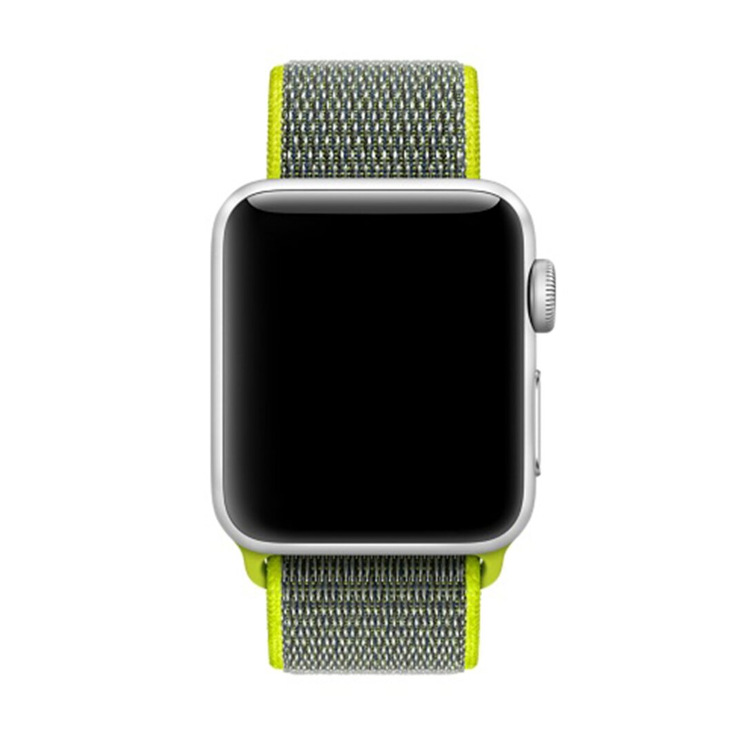Sport Loop nylon bandje - Groen - Geschikt voor Apple Watch 38mm / 40mm / 41mm / 42mm