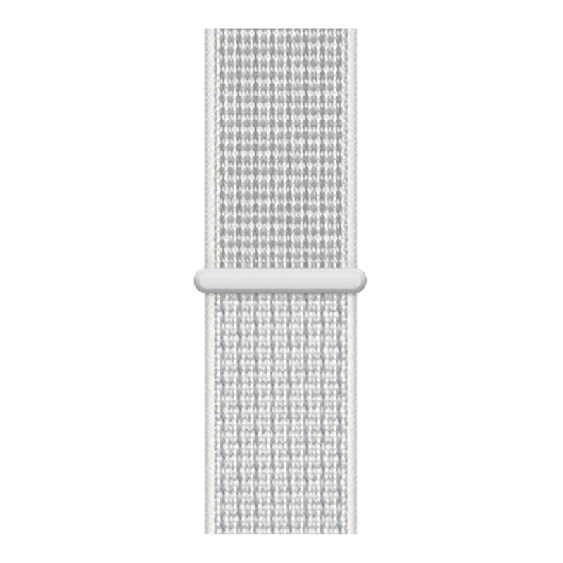 Sport Loop nylon bandje - Wit - Geschikt voor Apple Watch 44mm / 45mm&nbsp;/ 46mm / 49mm