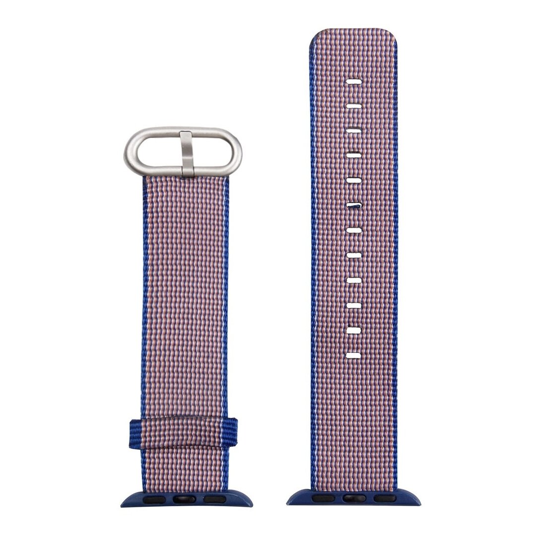 Nylon bandje - Paars - Geschikt voor Apple Watch 44mm / 45mm&nbsp;/ 46mm / 49mm