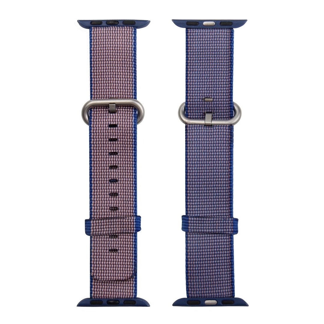 Nylon bandje - Paars - Geschikt voor Apple Watch 44mm / 45mm&nbsp;/ 46mm / 49mm