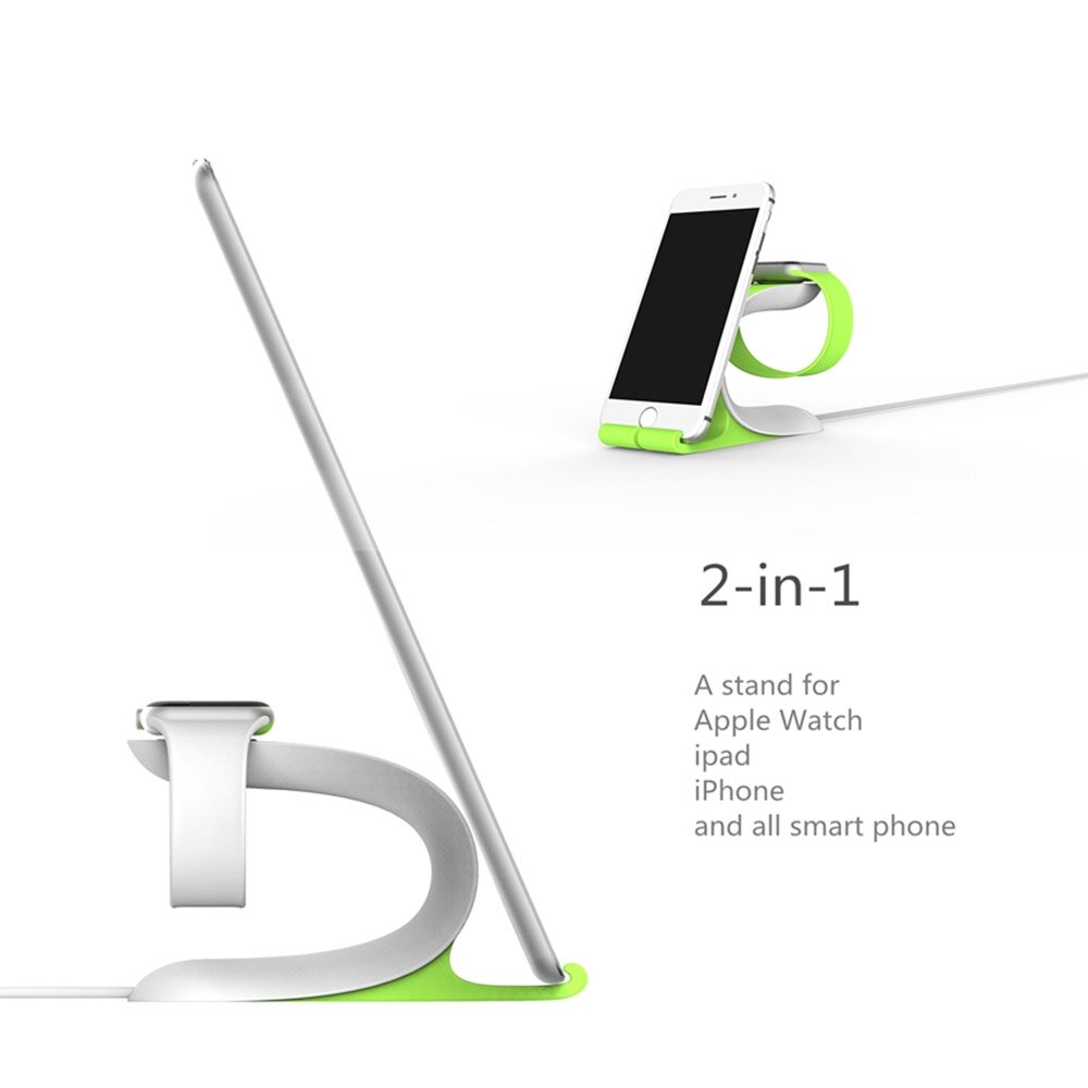 LOCA MOBIUS Stand - Groen - Geschikt voor Apple Watch