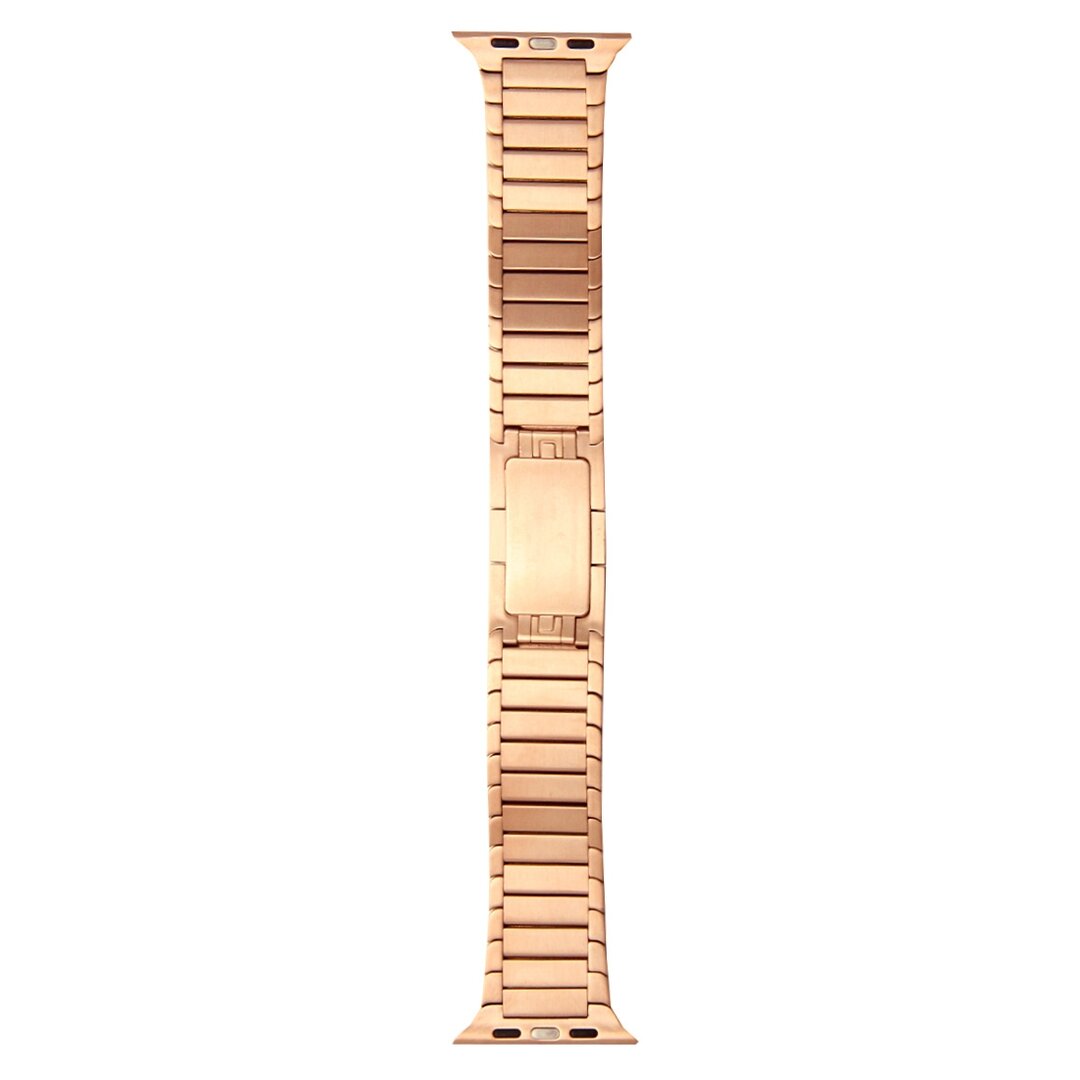 Schakelarmband Stainless Steel bandje - Ros&eacute; goud - Geschikt voor Apple Watch 44mm / 45mm&nbsp;/ 46mm / 49mm