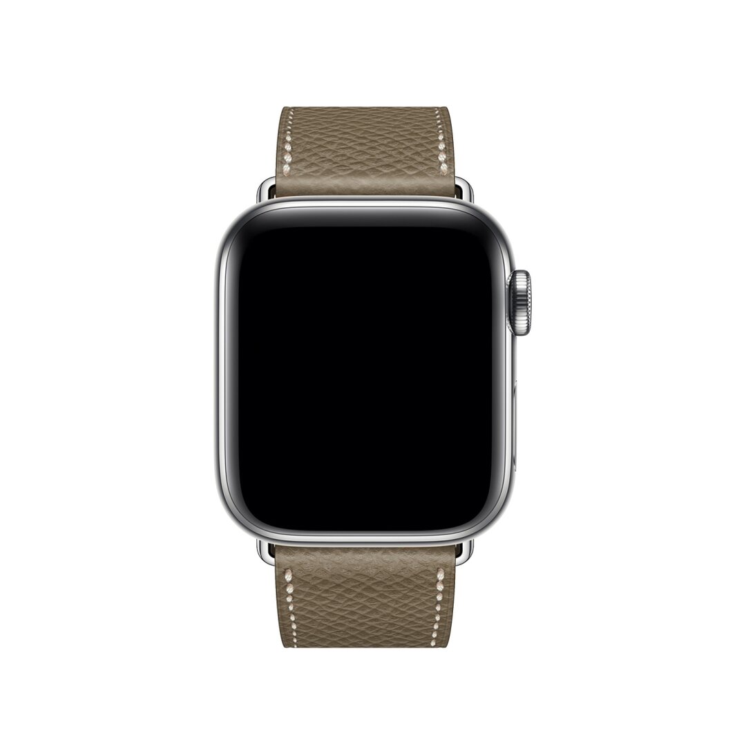 Lederen bandje - Bruin - Geschikt voor Apple Watch 38mm / 40mm / 41mm / 42mm