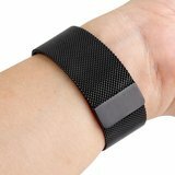 Milanese RVS bandje - Zwart - Geschikt voor Apple Watch 38mm / 40mm / 41mm / 42mm