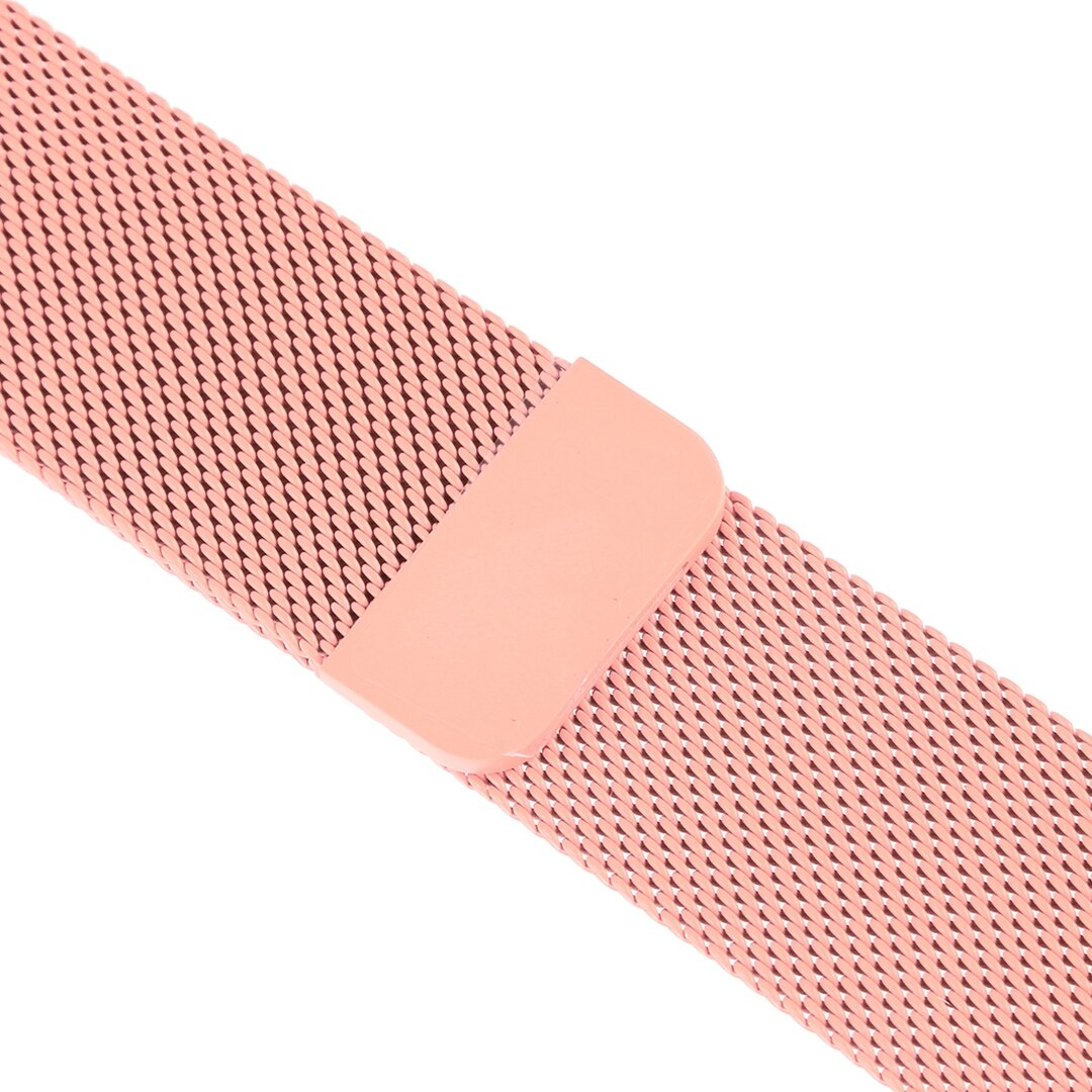 Milanese RVS bandje - Roze - Geschikt voor Apple Watch 44mm / 45mm&nbsp;/ 46mm / 49mm