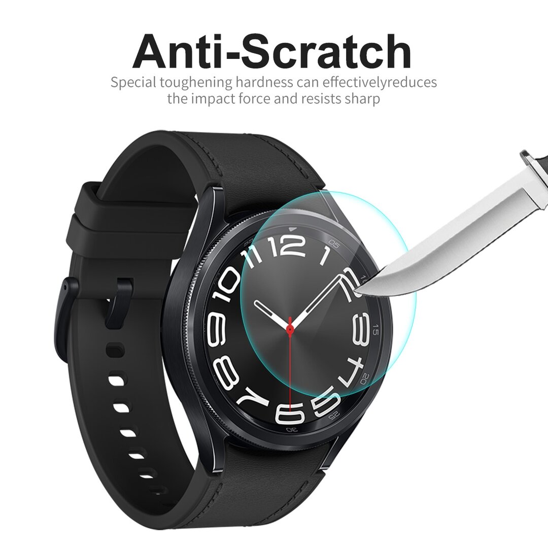 Screen protector Film - Full cover - Geschikt voor de Samsung Galaxy Watch 6 Classic - 43mm