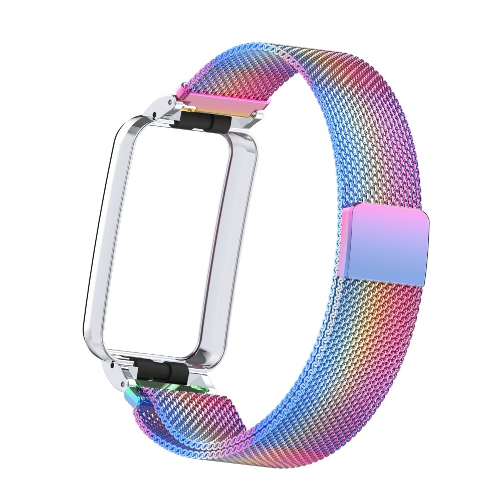 Milanese loop bandje met case - Multicolor - Xiaomi Smart Band 7 Pro