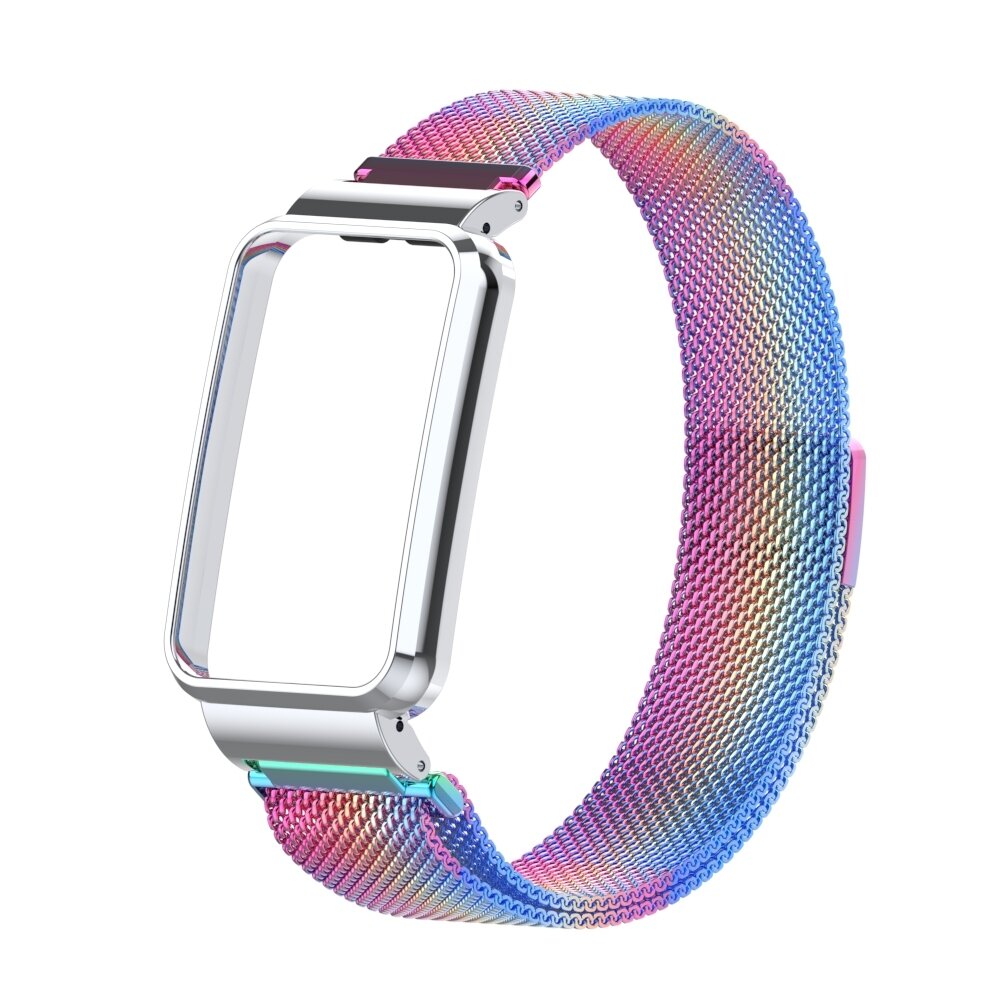 Milanese loop bandje met case - Multicolor - Xiaomi Smart Band 7 Pro
